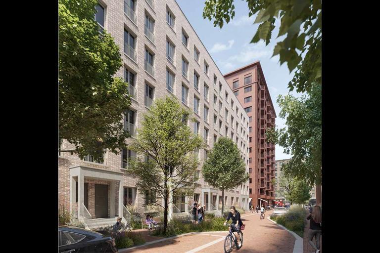 Argent Related unveils first homes at Brent Cross South News Building